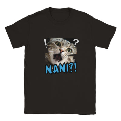 Camiseta unisex estampado de gato 