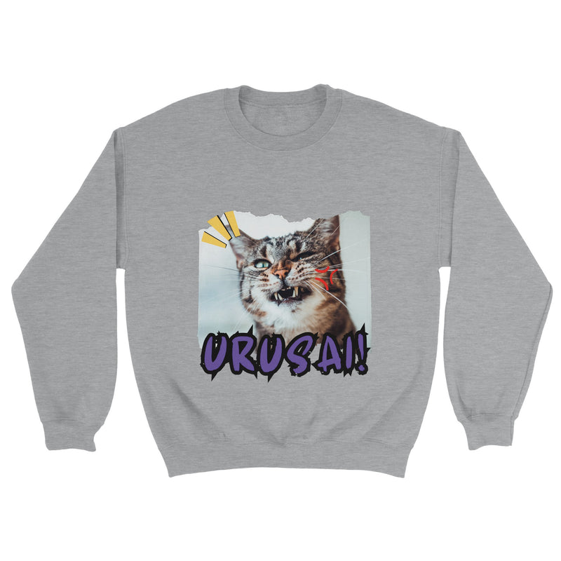 Sudadera Unisex Estampado de Gato "Desprecio Felino" Michilandia | La tienda online de los amantes de gatos