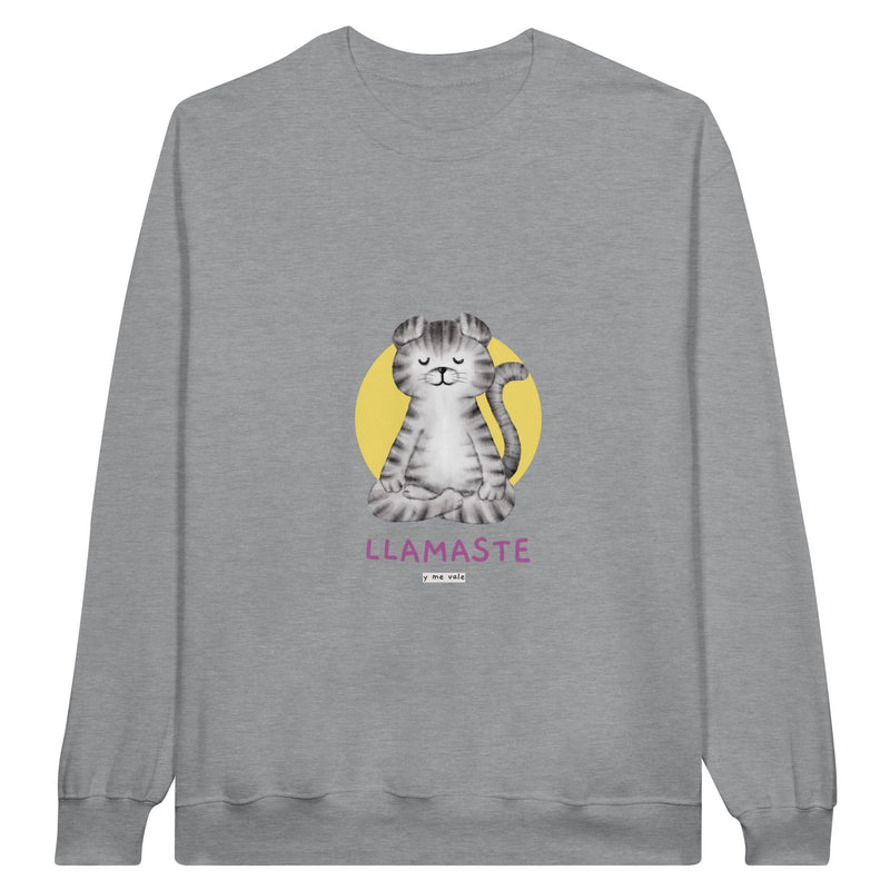 Sudadera Unisex Estampado de Gato "Zen Felino" Michilandia