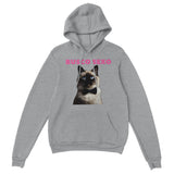 Sudadera con Capucha Unisex Estampado de Gato "Aventuras Nocturnas" Michilandia | La tienda online de los fans de gatos