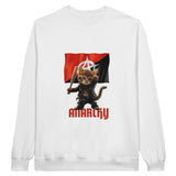 Sudadera Unisex Estampado de Gato "Miaunarchy Biker" Michilandia