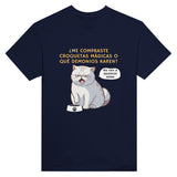 Camiseta Unisex Estampado de Gato "Croquetas Mágicas" Michilandia | La tienda online de los fans de gatos