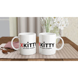 Taza Blanca con Impresión de Gato "XKitty Style" Michilandia | La tienda online de los fans de gatos