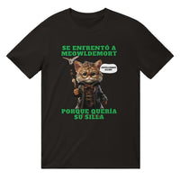 Camiseta unisex estampado de gato "Guardián del Sillón" Michilandia | La tienda online de los amantes de gatos