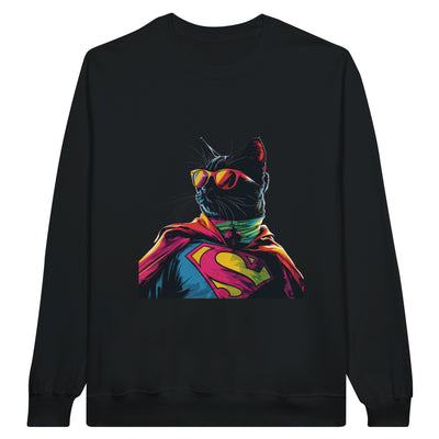 Sudadera de cuello redondo unisex clásica Michilandia | La tienda online de los fans de gatos