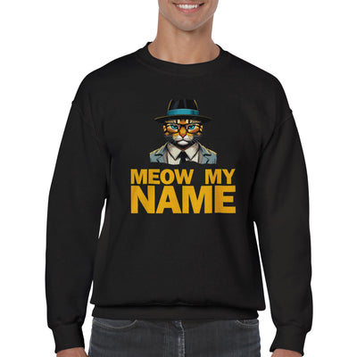 Sudadera Unisex Estampado de Gato "Gato Heisenberg" Michilandia | La tienda online de los fans de gatos