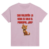 Camiseta Junior Unisex Estampado de Gato "San Valentín Gatuno" Michilandia | La tienda online de los fans de gatos