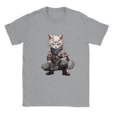 Camiseta unisex estampado de gato "Catkashi" Gelato
