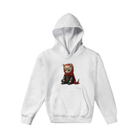 Sudadera con capucha júnior estampado de gato "Edward Meowric" Michilandia | La tienda online de los amantes de gatos