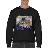 Sudadera Unisex Estampado de Gato "Meme Urusai!" Michilandia | La tienda online de los amantes de gatos