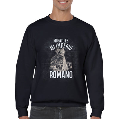 Sudadera Unisex Estampado de Gato 