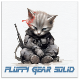Lienzo de gato "Fluffy Gear Solid" Gelato