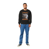 Sudadera Unisex Estampado de Gato "Siesta Productiva" Michilandia | La tienda online de los fans de gatos