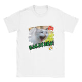 Camiseta Unisex Estampado de Gato "Eres un idiota" Michilandia | La tienda online de los amantes de gatos