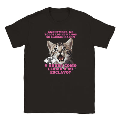 Camiseta Junior Unisex Estampado de Gato "El Gran Descubrimiento" Michilandia | La tienda online de los fans de gatos