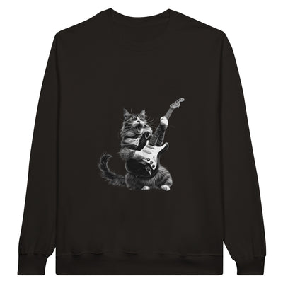 Sudadera Unisex Estampado de Gato 