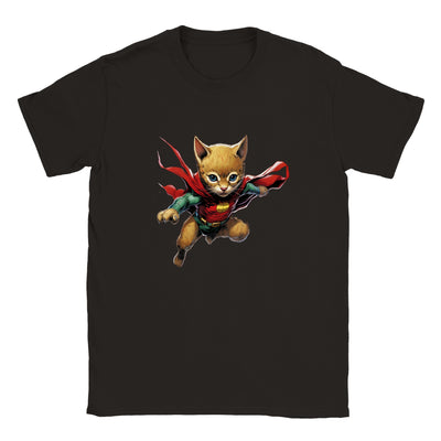 Camiseta unisex estampado de gato 