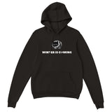 Sudadera con Capucha Unisex Estampado de Gato "Invierno Felino" Michilandia | La tienda online de los fans de gatos