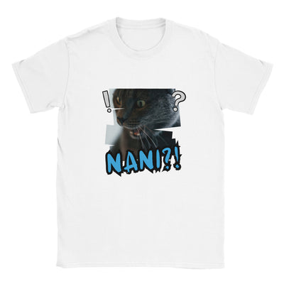 Camiseta unisex estampado de gato "Pregunta Gatuna" Michilandia | La tienda online de los amantes de gatos