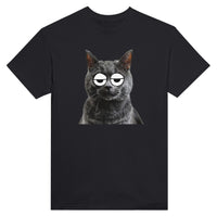 Camiseta Unisex Estampado de Gato "Somnoliento Chartreux" Michilandia