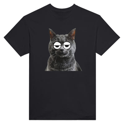 Camiseta Unisex Estampado de Gato 