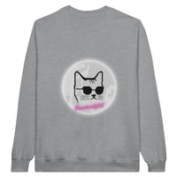 Sudadera Unisex Estampado de Gato "Puurr Night" Michilandia | La tienda online de los fans de gatos