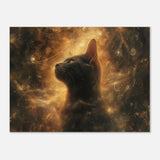 Panel de madera impresión de gato "Espectro Sagrado" Michilandia | La tienda online de los fans de gatos