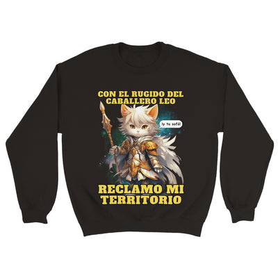 Sudadera unisex estampado de gato 