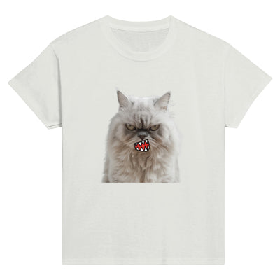 Camiseta Junior Unisex Estampado de Gato 