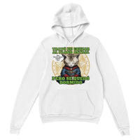 Sudadera con capucha unisex estampado de gato "Doctor Miau" Michilandia | La tienda online de los amantes de gatos