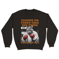 Sudadera unisex estampado de gato 