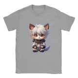 Camiseta unisex estampado de gato "KiruCat: El Neko Asesino"