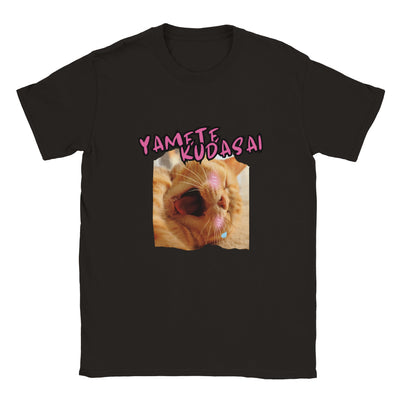 Camiseta unisex estampado de gato 