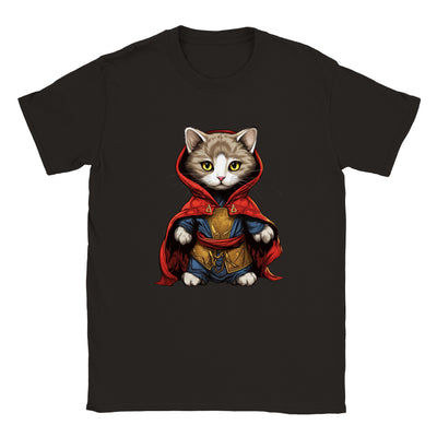 Camiseta unisex estampado de gato 