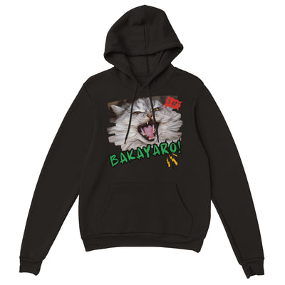 Sudadera con Capucha Unisex Estampado de Gato 