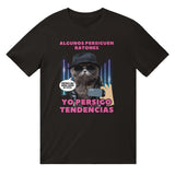 Camiseta unisex estampado de gato "Estilo Munchkin" Michilandia | La tienda online de los fans de gatos