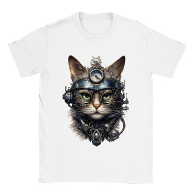 Camiseta unisex estampado de gato "Estelamorfosis Gatuna" Gelato