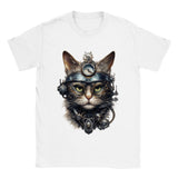 Camiseta unisex estampado de gato "Estelamorfosis Gatuna"