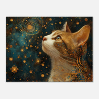 Lienzo de gato "Retrato Estelar" Michilandia | La tienda online de los fans de gatos