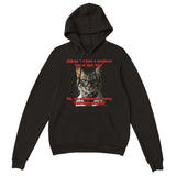 Sudadera con Capucha Unisex Estampado de Gato "Promesa de Ejercicio" Michilandia | La tienda online de los fans de gatos