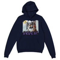 Sudadera con Capucha Unisex Estampado de Gato "Desprecio Felino" Michilandia | La tienda online de los amantes de gatos