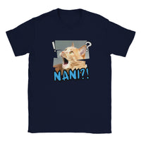 Camiseta Junior Unisex Estampado de Gato "Shock Meme" Michilandia | La tienda online de los amantes de gatos