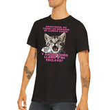 Camiseta unisex estampado de gato "El Gran Descubrimiento" Michilandia | La tienda online de los fans de gatos