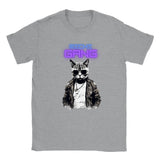 Camiseta unisex estampado de gato "Michi Gang" Gelato