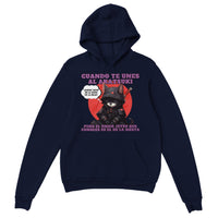 Sudadera con capucha unisex estampado de gato "Siesta No Jutsu" Michilandia | La tienda online de los amantes de gatos