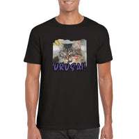 Camiseta unisex estampado de gato 