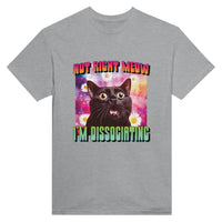 Camiseta Unisex Estampado de Gato "Momento de Distancia" Michilandia
