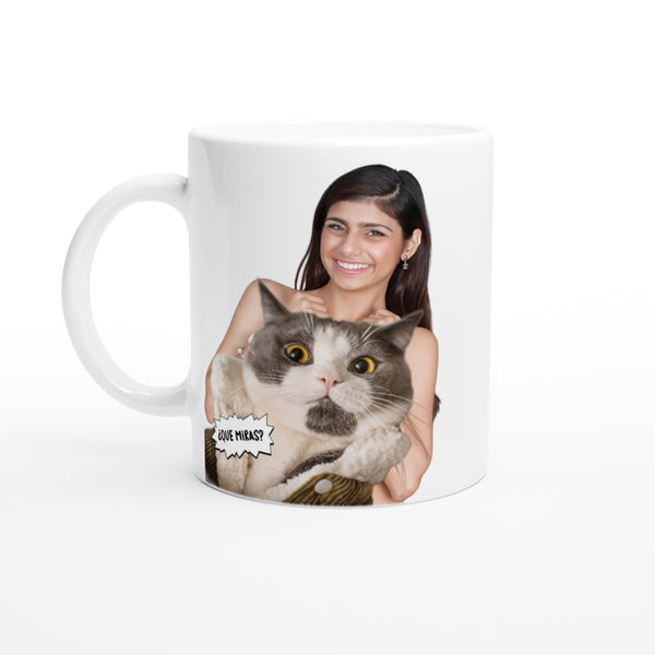 Taza con Impresión de Gato 