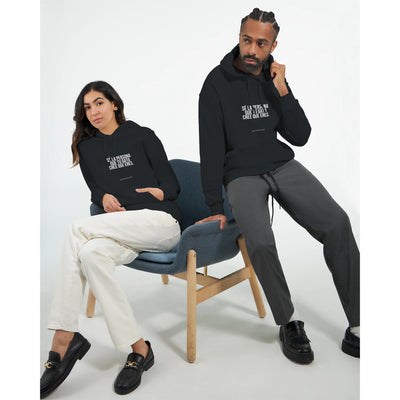 Sudadera con Capucha Unisex Estampado de Gato "Inspiración Gatuna" Michilandia | La tienda online de los fans de gatos