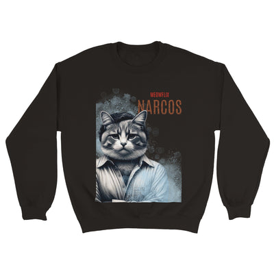 Sudadera Unisex Estampado de Gato 